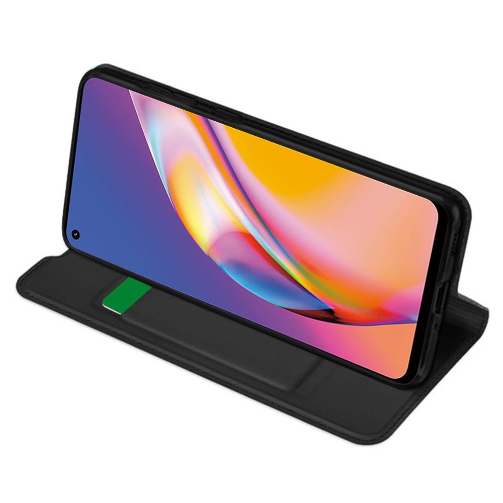 Deksel til Oppo A94 / Reno5 Lite, Techsuit, Magskin Book, Svart