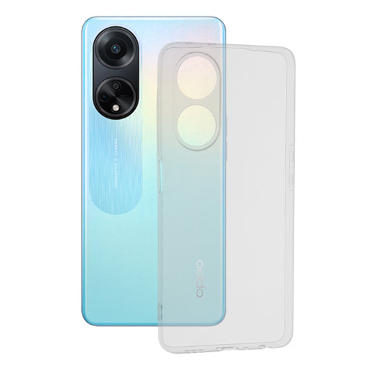 Deksel for Oppo A98, Techsuit, Klar, Transparent