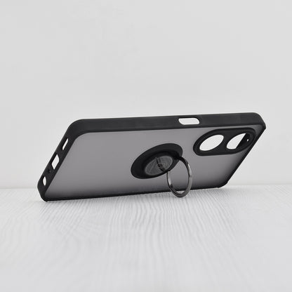 Deksel for Oppo A98, Techsuit, Glinth, Svart