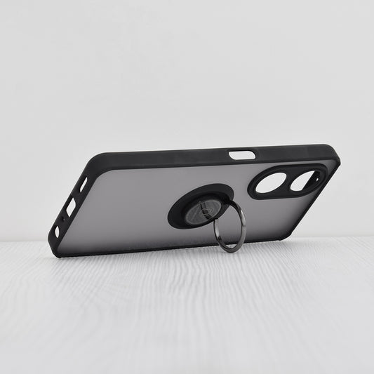Deksel for Oppo A98, Techsuit, Glinth, Svart