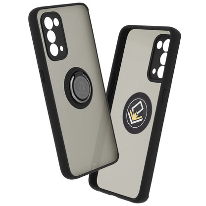 Deksel for Oppo Find X3 Lite / Reno5 5G, Techsuit, Glinth, Svart
