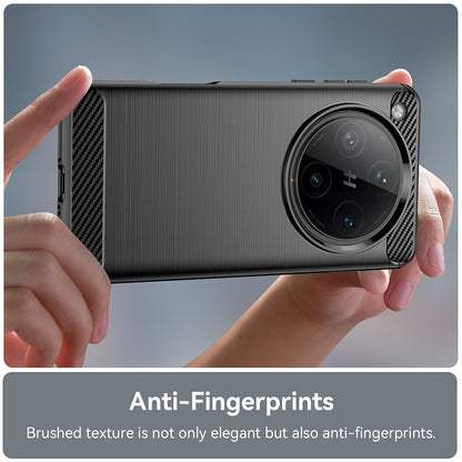 Deksel til Oppo Find X8 Pro, Techsuit, Karbon, Svart