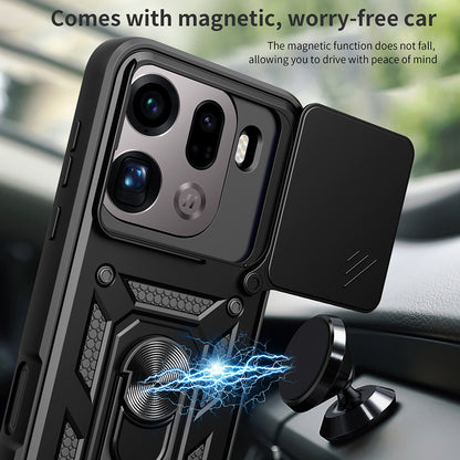 Deksel for Oppo Find X9 Pro, Techsuit, CamShield, Svart