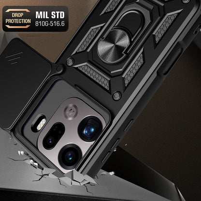 Deksel for Oppo Find X9 Pro, Techsuit, CamShield, Svart