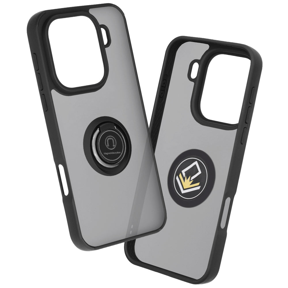 Deksel for Oppo Find X9 Pro, Techsuit, Glinth, Svart