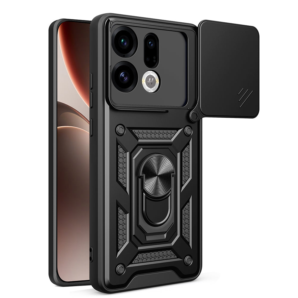 Deksel for Oppo Find X9, Techsuit, CamShield, Svart