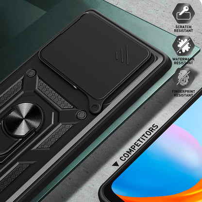 Deksel for Oppo Find X9, Techsuit, CamShield, Svart
