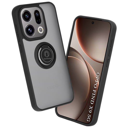 Deksel for Oppo Find X9, Techsuit, Glinth, Svart