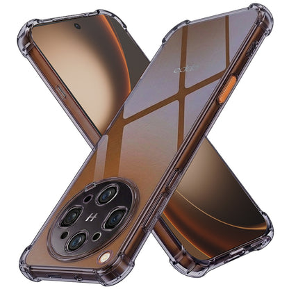 Deksel for Oppo Find X9 Ultra, Techsuit, Støtsikker Klar, Røykfarget
