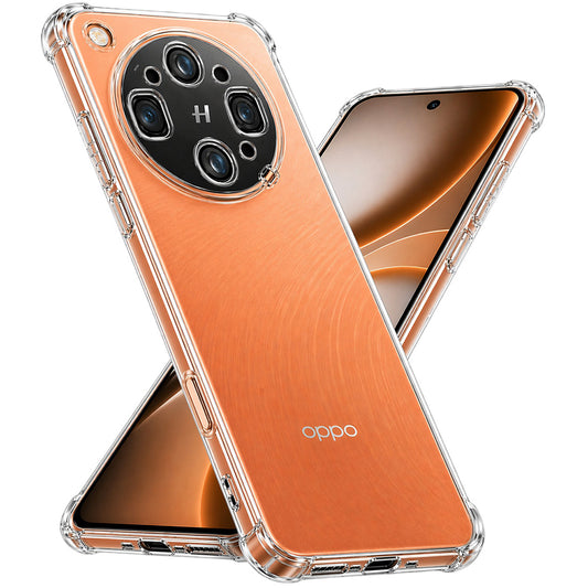 Deksel for Oppo Find X9 Ultra, Techsuit, Shockproof Clear, Gjennomsiktig