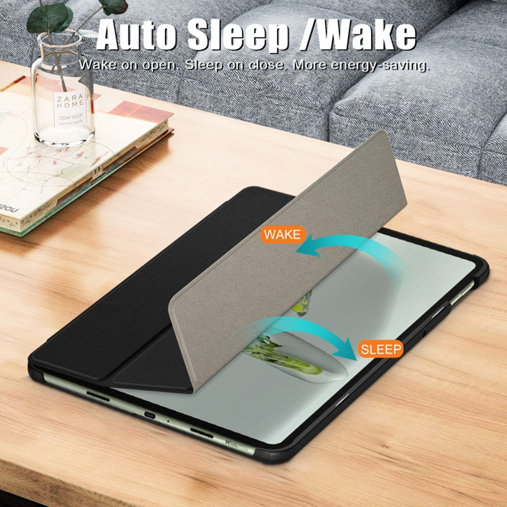 Deksel for Oppo Pad Air2 / Pad Neo / Pad Go, Techsuit, FoldPro, Svart