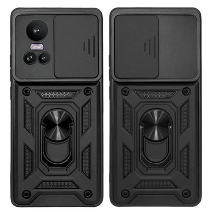 Deksel for Oppo Reno10 / Reno10 Pro, Techsuit, CamShield, Svart