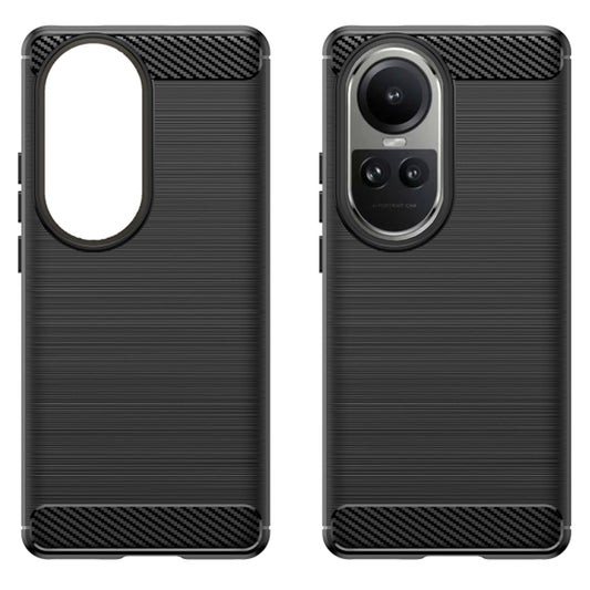 Deksel til Oppo Reno10 / Reno10 Pro, Techsuit, Karbon, Svart