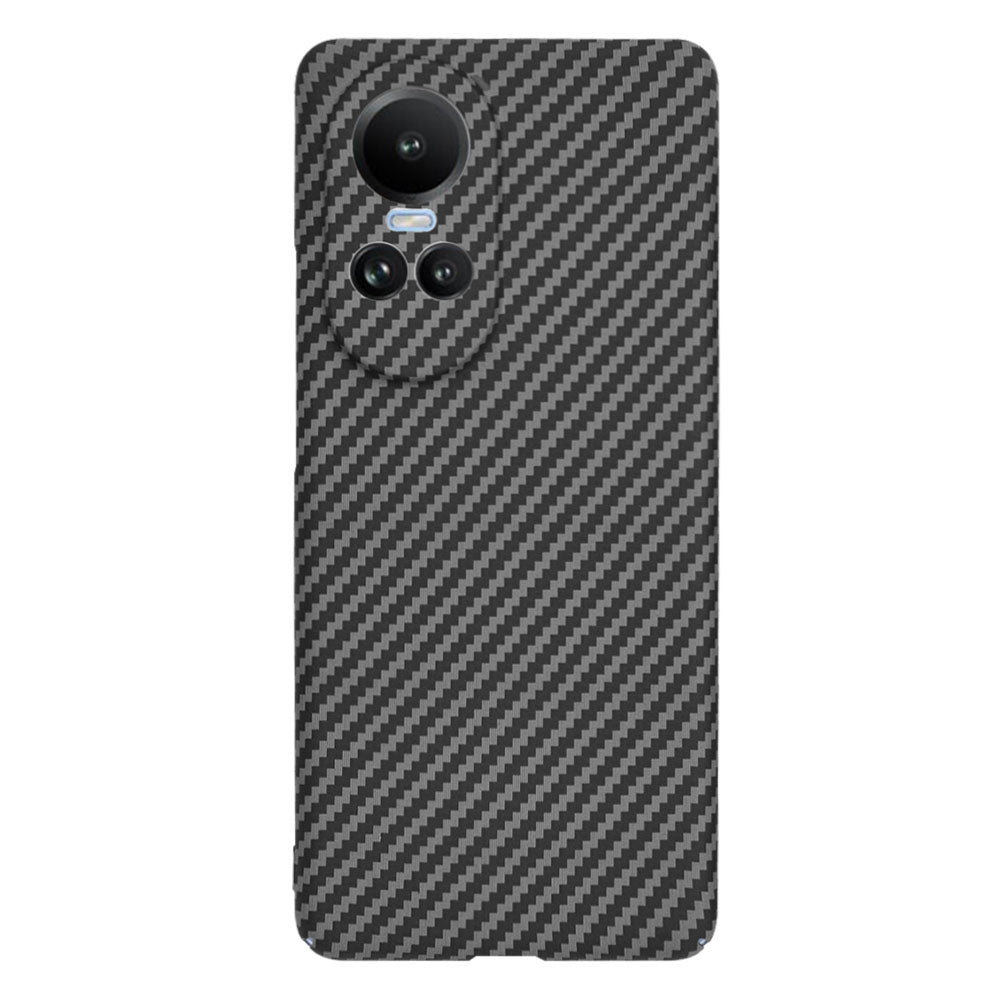 Deksel til Oppo Reno10 / Reno10 Pro, Techsuit, Carbonite FiberShell, Svart