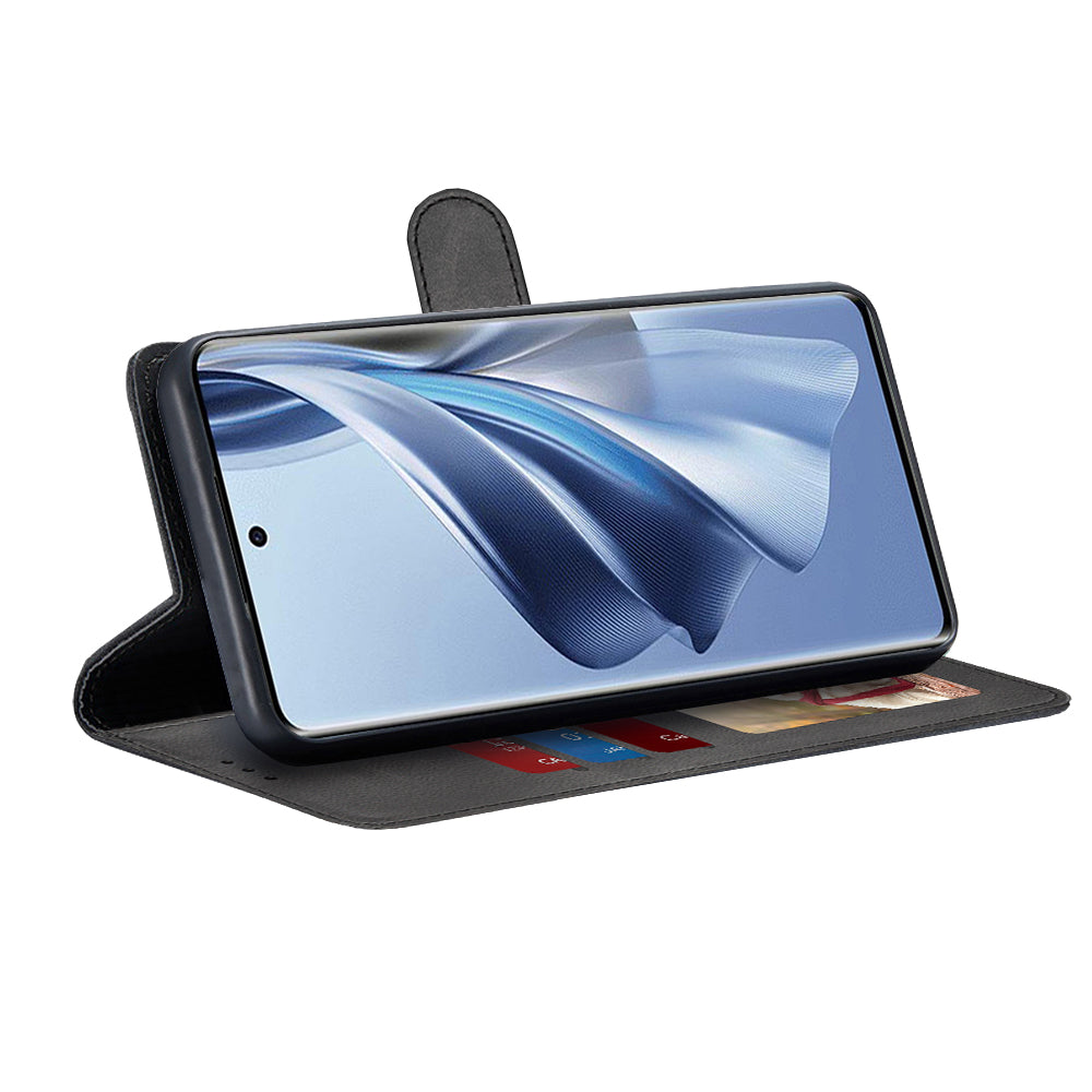 Deksel for Oppo Reno10 / Reno10 Pro, Techsuit, Diary Book, Svart