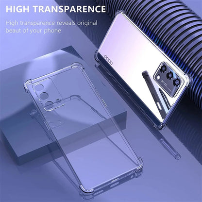 Deksel for Oppo Reno10 / Reno10 Pro, Techsuit, Støtsikker Klar, Transparent