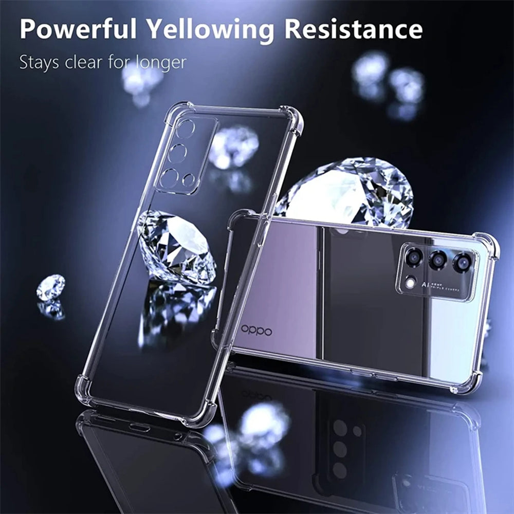 Deksel for Oppo Reno10 / Reno10 Pro, Techsuit, Støtsikker Klar, Transparent