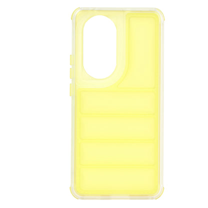Deksel for Oppo Reno10 / Reno10 Pro, Techsuit, Wave Shield, Gul
