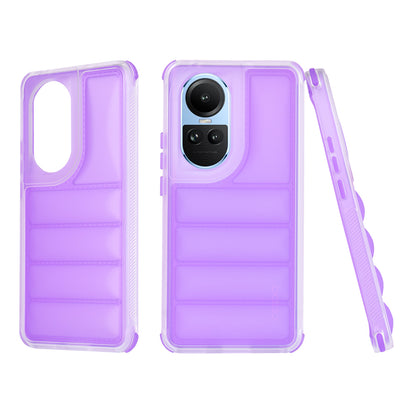 Deksel til Oppo Reno10 / Reno10 Pro, Techsuit, Wave Shield, Lilla