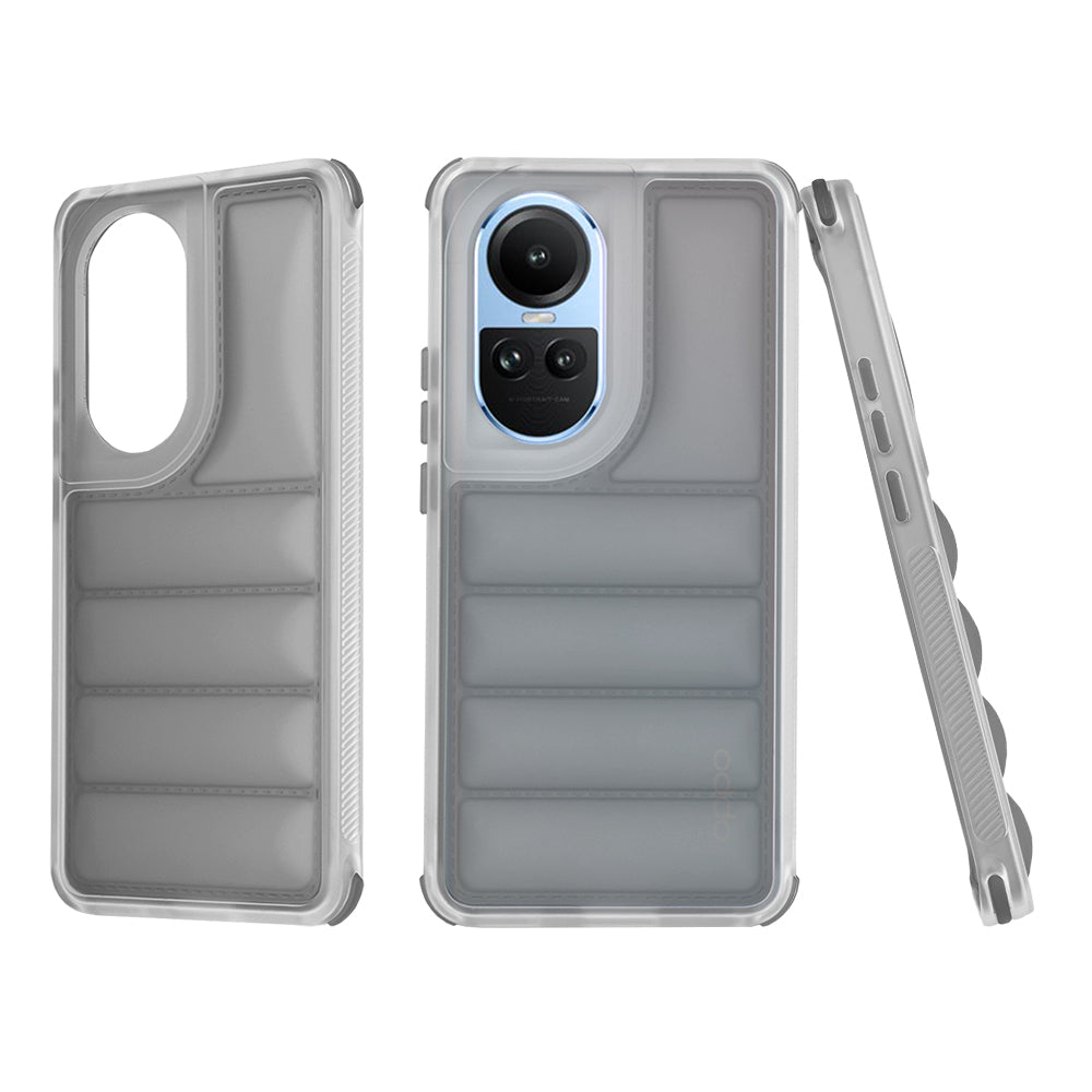 Deksel for Oppo Reno10 / Reno10 Pro, Techsuit, Wave Shield, Svart