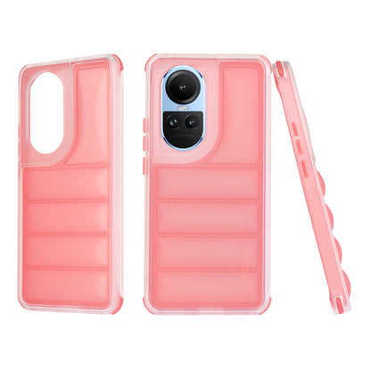 Deksel til Oppo Reno10 / Reno10 Pro, Techsuit, Wave Shield, Rød