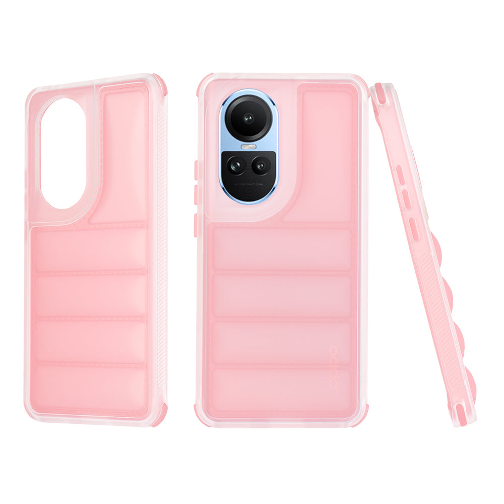 Deksel til Oppo Reno10 / Reno10 Pro, Techsuit, Wave Shield, Rosa