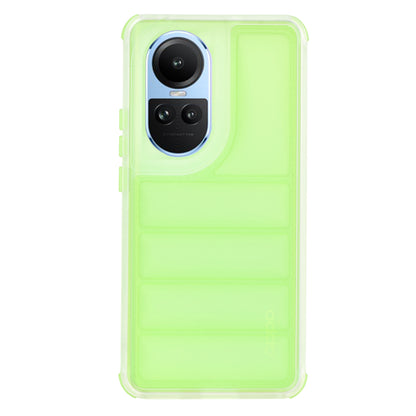 Deksel til Oppo Reno10 / Reno10 Pro, Techsuit, Wave Shield, Grønn