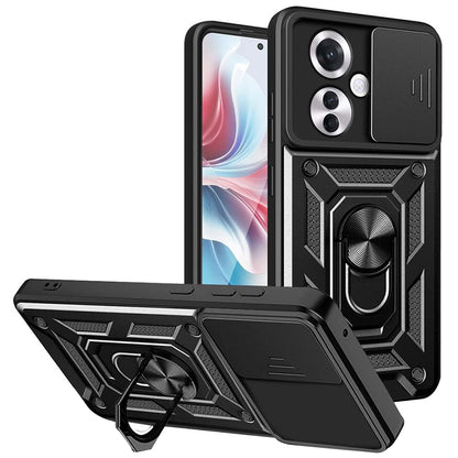 Deksel for Oppo Reno11 F, Techsuit, CamShield, Svart