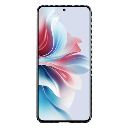 Deksel for Oppo Reno11 F, Techsuit, Carbonite FiberShell, Svart Grå