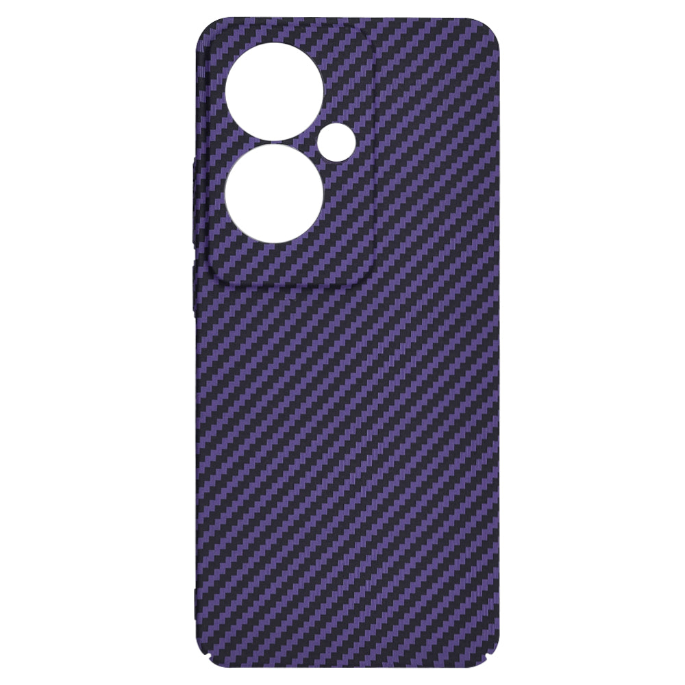 Deksel for Oppo Reno11 F, Techsuit, Carbonite FiberShell, Lilla