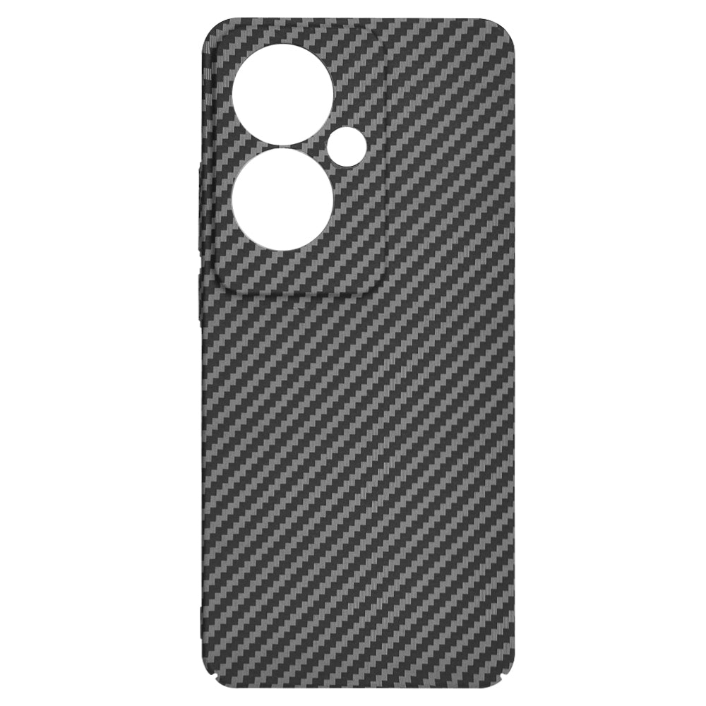Deksel for Oppo Reno11 F, Techsuit, Carbonite FiberShell, Svart