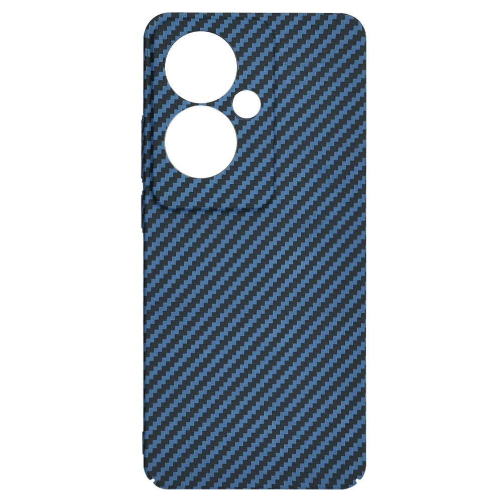 Deksel til Oppo Reno11 F, Techsuit, Carbonite FiberShell, Turkis
