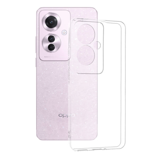 Deksel for Oppo Reno11 F, Techsuit, Klar, Transparent