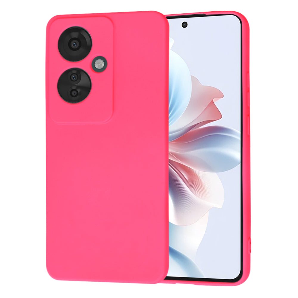 Deksel til Oppo Reno11 F, Techsuit, SoftFlex, Mørk Rosa