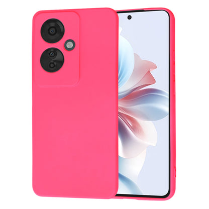 Deksel til Oppo Reno11 F, Techsuit, SoftFlex, Mørk Rosa
