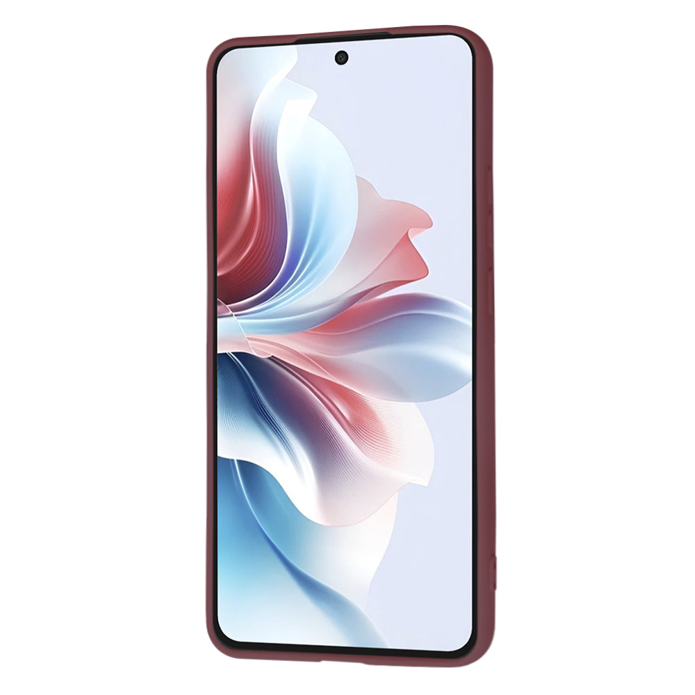 Deksel til Oppo Reno11 F, Techsuit, SoftFlex, Burgunder