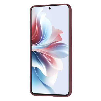Deksel til Oppo Reno11 F, Techsuit, SoftFlex, Burgunder
