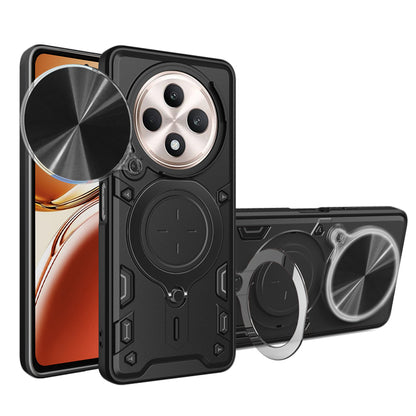 Deksel for Oppo Reno12 FS 5G / Reno12 FS 4G / Reno12 F 4G / Reno12 F, Techsuit, CamGuard Pro, Svart