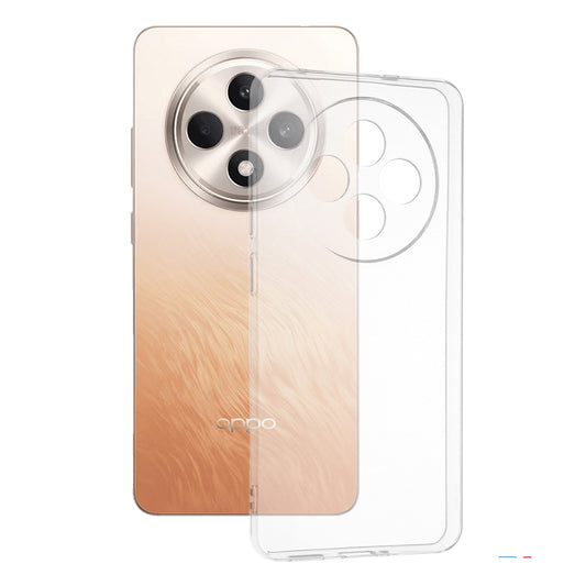 Deksel for Oppo Reno12 FS 5G / Reno12 FS 4G / Reno12 F 4G / Reno12 F, Techsuit, Klar, Transparent