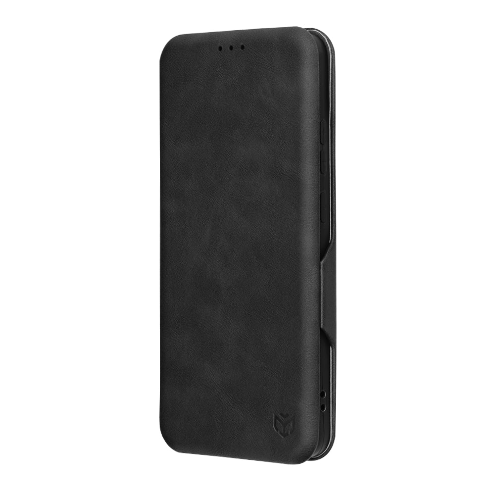 Deksel for Oppo Reno12 FS 5G / Reno12 FS 4G / Reno12 F 4G / Reno12 F, Techsuit, Safe Wallet Plus, Svart