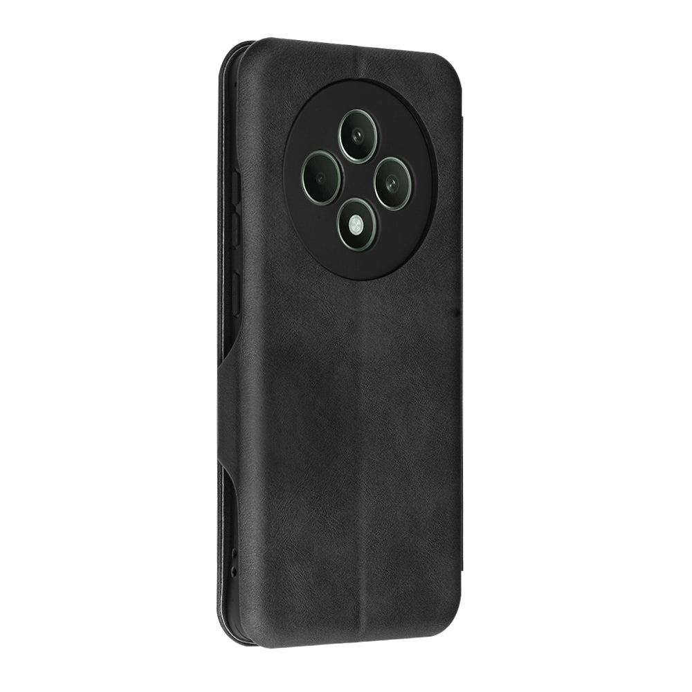 Deksel for Oppo Reno12 FS 5G / Reno12 FS 4G / Reno12 F 4G / Reno12 F, Techsuit, Safe Wallet Plus, Svart
