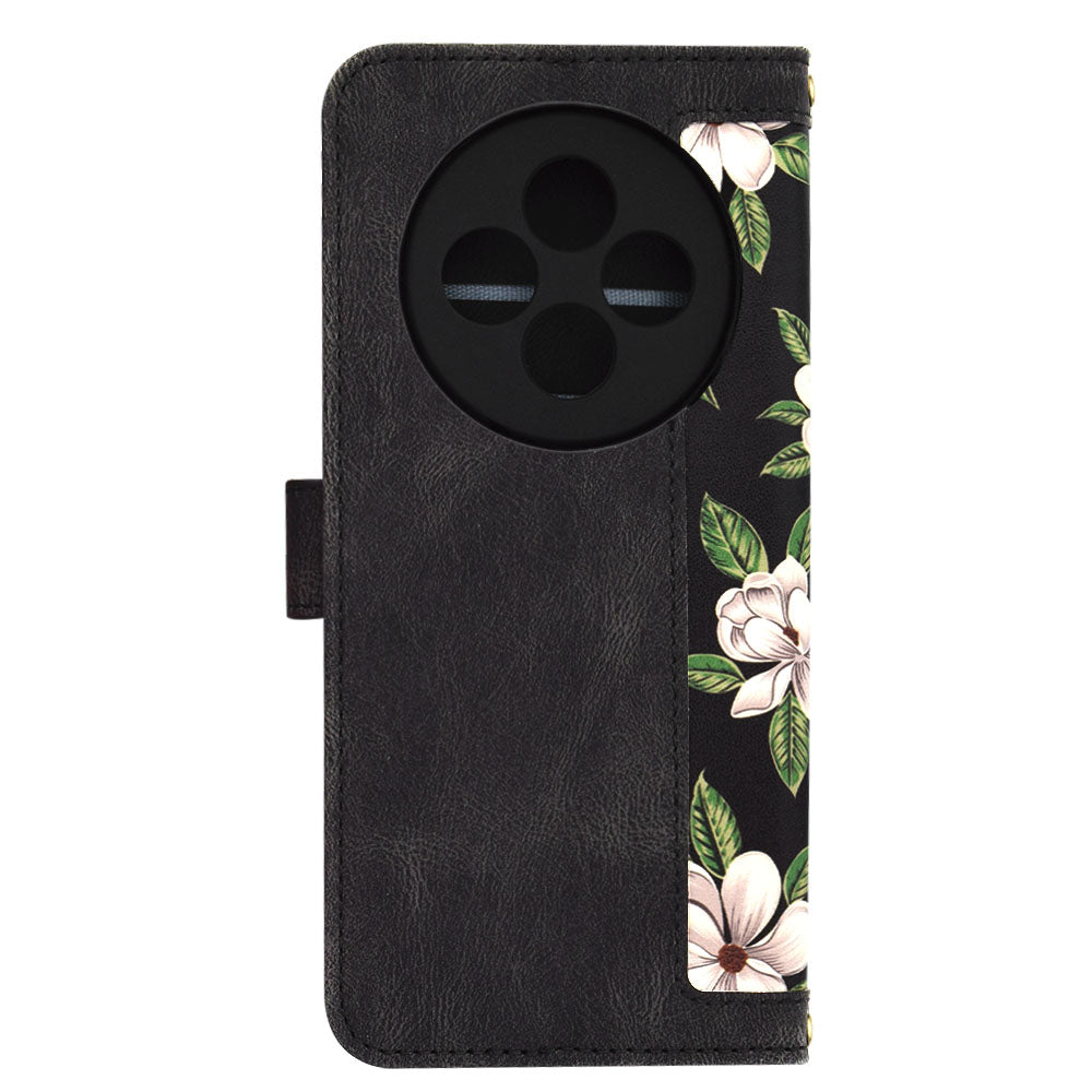 Deksel for Oppo Reno12 FS 5G / Reno12 FS 4G / Reno12 F 4G / Reno12 F, Techsuit, FlipCraft, Svart