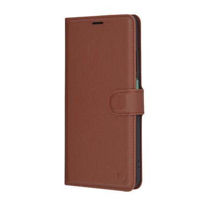 Deksel for Oppo Reno12 FS 5G / Reno12 FS 4G / Reno12 F 4G / Reno12 F, Techsuit, Leather Folio, Brun