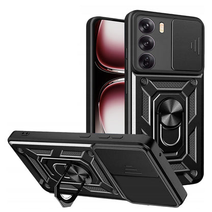 Deksel for Oppo Reno12 Pro, Techsuit, CamShield, Svart