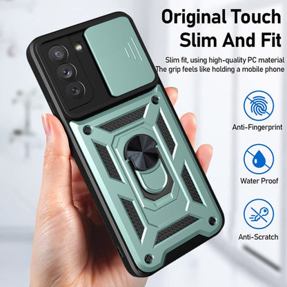 Deksel for Oppo Reno12 Pro, Techsuit, CamShield, Svart