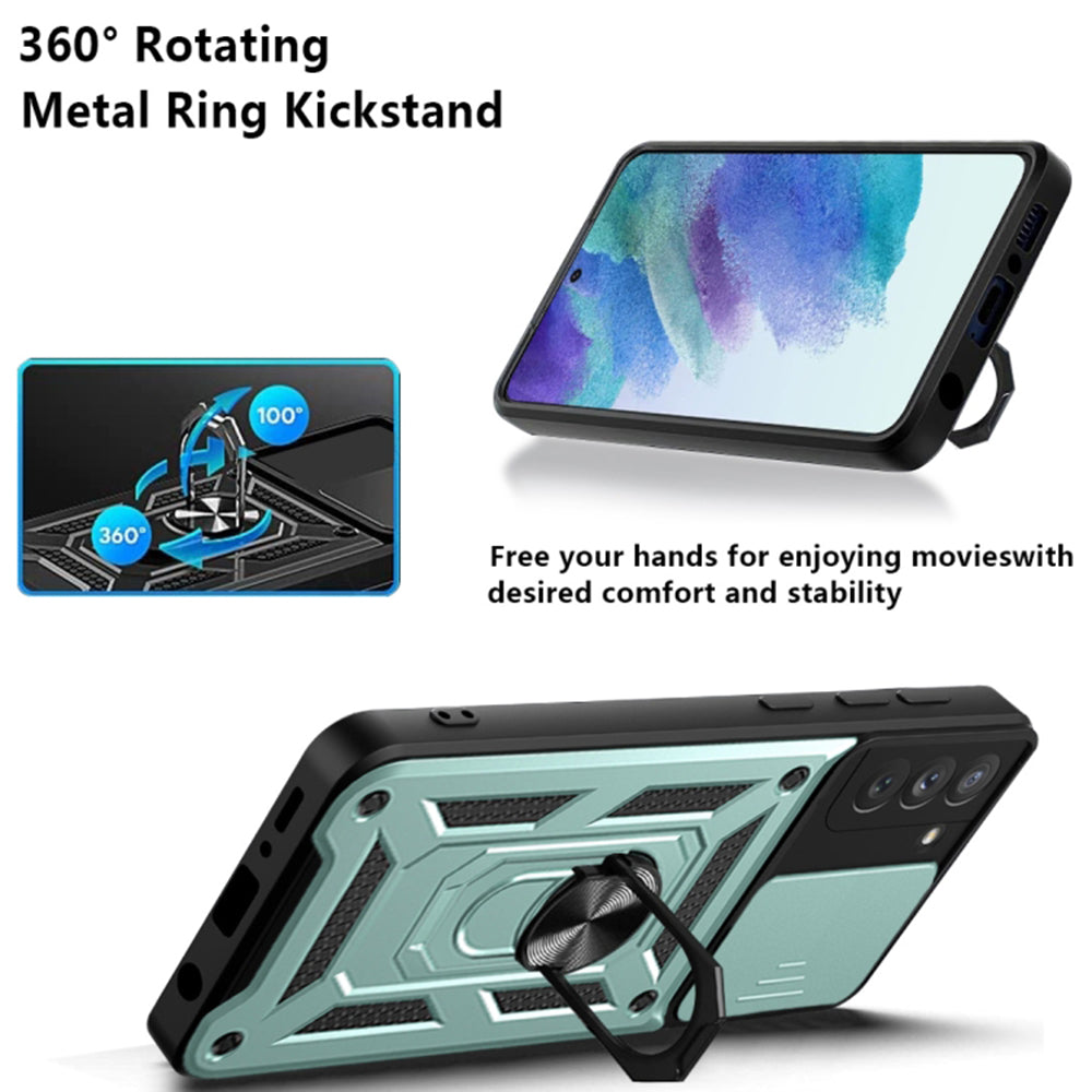 Deksel for Oppo Reno12 Pro, Techsuit, CamShield, Svart