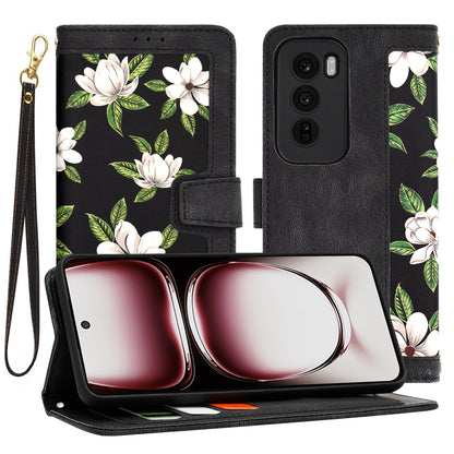 Deksel for Oppo Reno12 Pro, Techsuit, FlipCraft, Svart