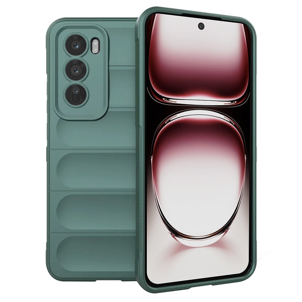Deksel for Oppo Reno12 Pro, Techsuit, Magic Shield, Grønn