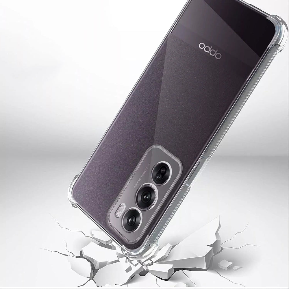 Deksel til Oppo Reno12 Pro, Techsuit, støtsikker klar, transparent