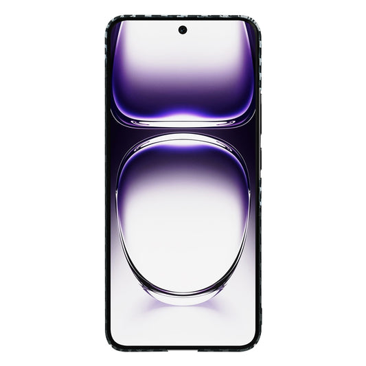 Deksel til Oppo Reno12, Techsuit, Carbonite FiberShell, Svart Grå